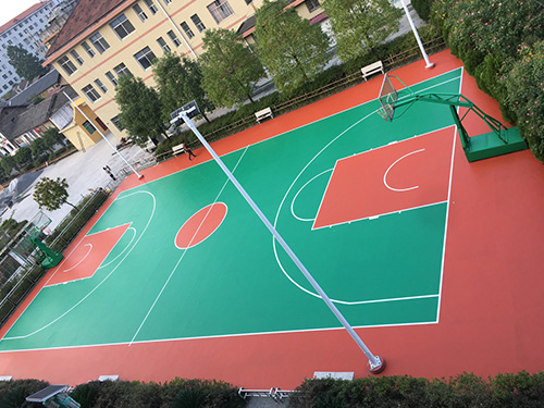 吉首瀘溪縣鄉鎮政府塑膠籃球場